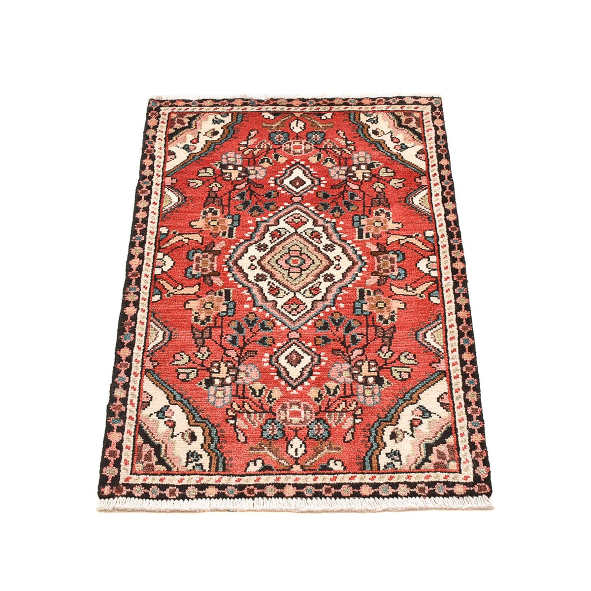 Alfombra persa - Nómada - 89 x 58 cm - rojo