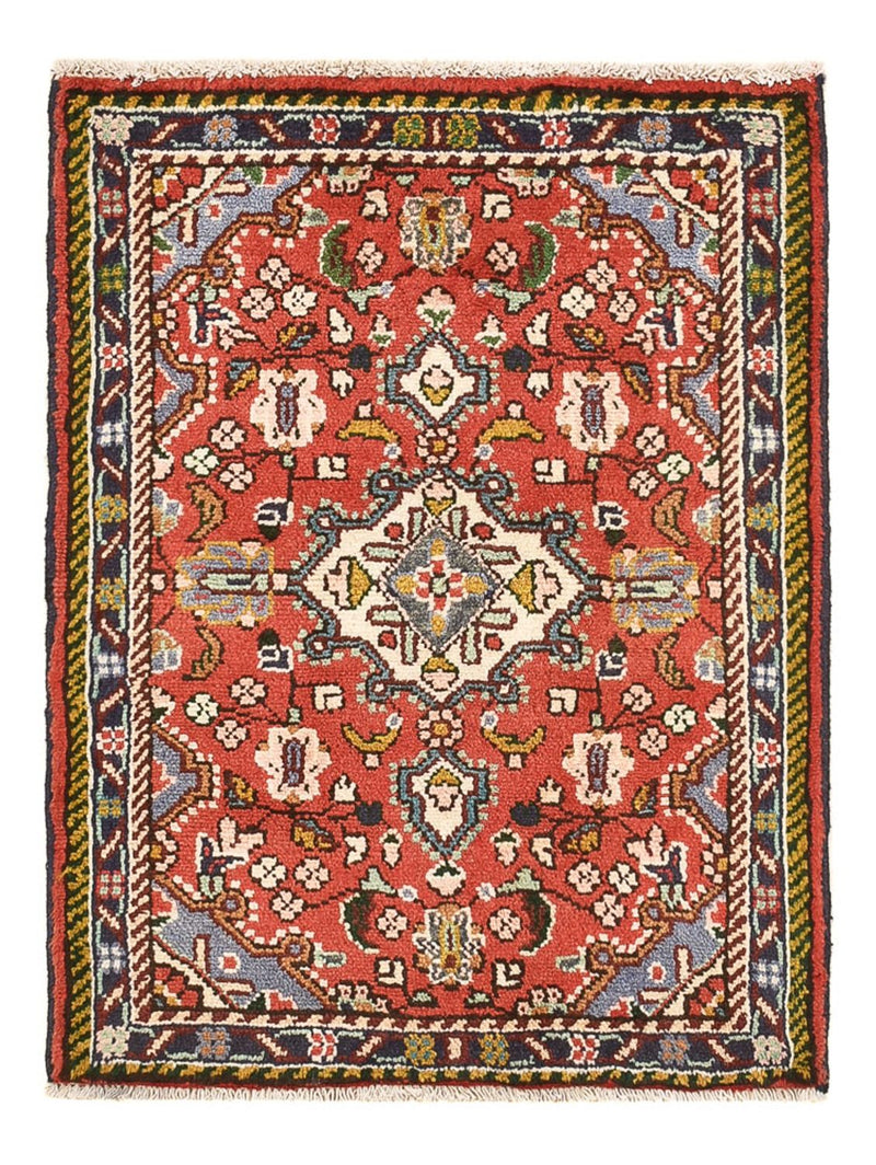 Alfombra persa - Nómada - 75 x 57 cm - rojo