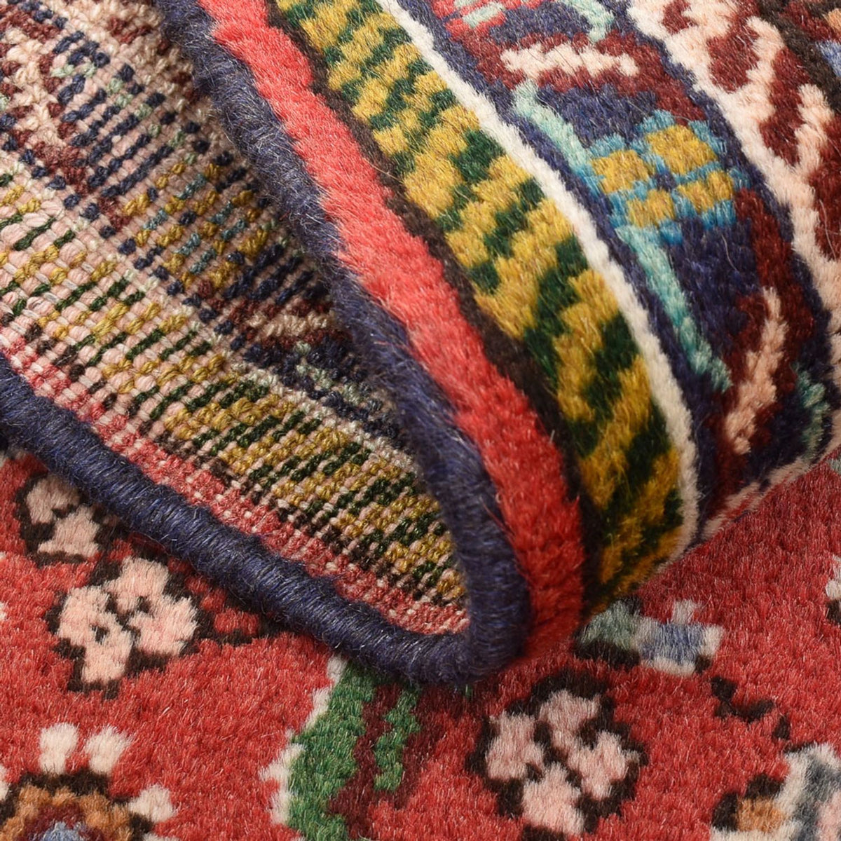 Alfombra persa - Nómada - 75 x 57 cm - rojo