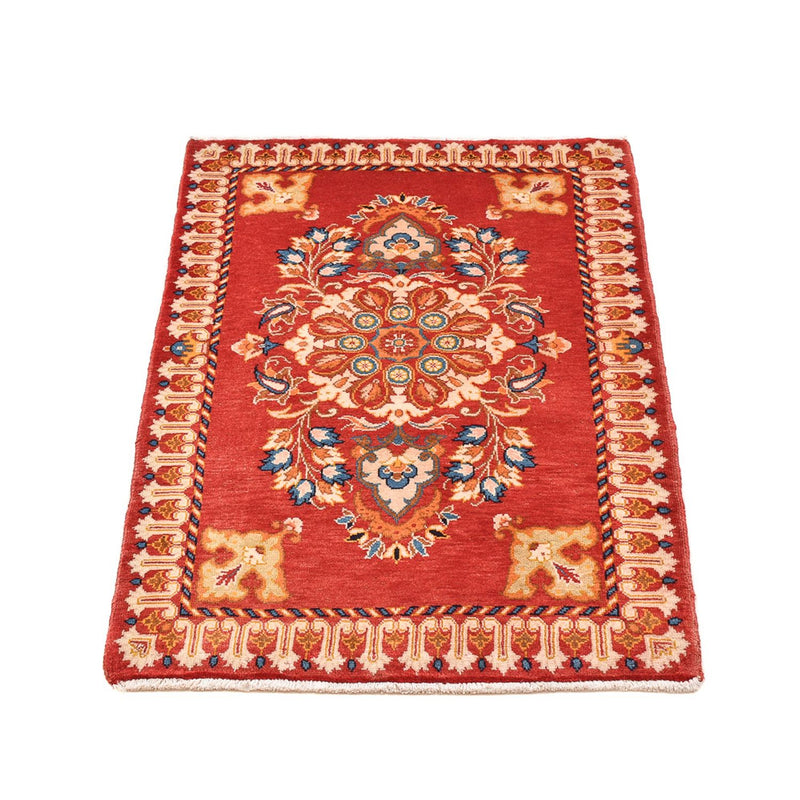 Alfombra persa - Nómada - 96 x 67 cm - rojo