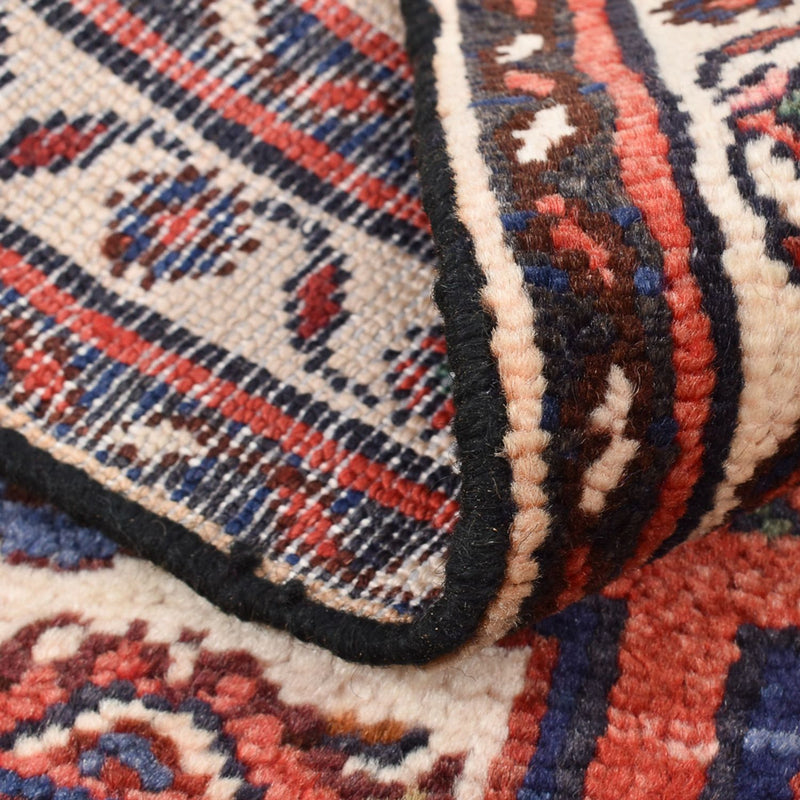 Alfombra persa - Nómada - 92 x 68 cm - rojo claro