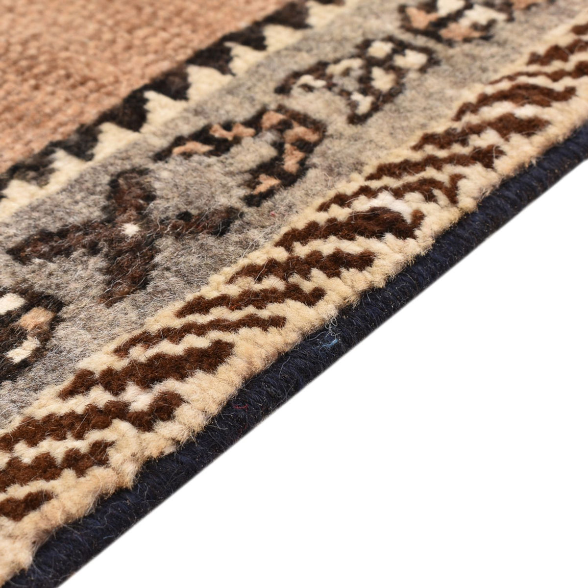Alfombra persa - Nómada - 56 x 53 cm - beige claro