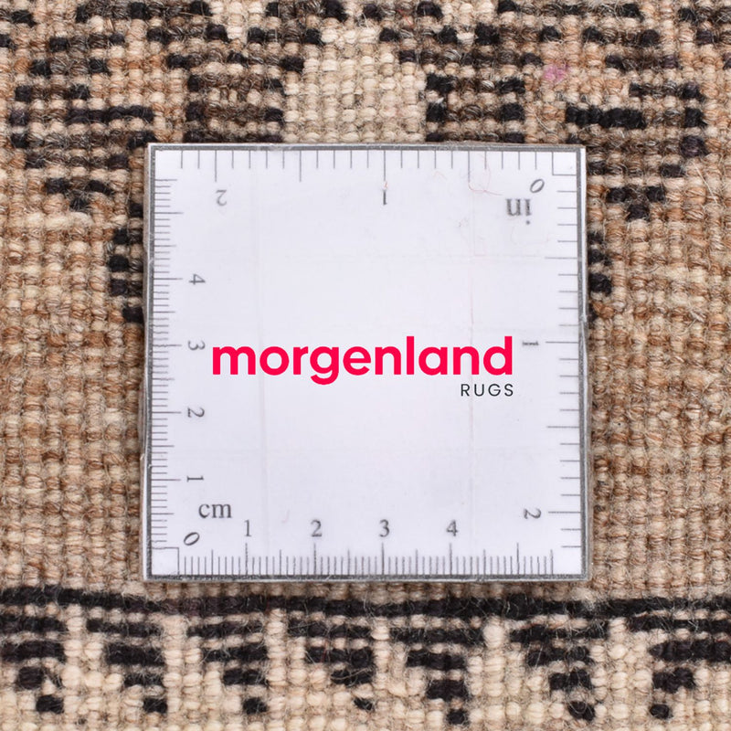 Alfombra persa - Nómada - 56 x 53 cm - beige claro