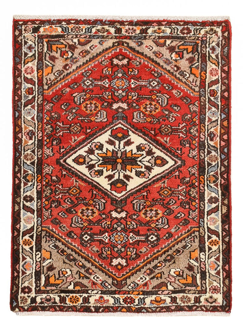 Alfombra persa - Nómada - 93 x 68 cm - rojo