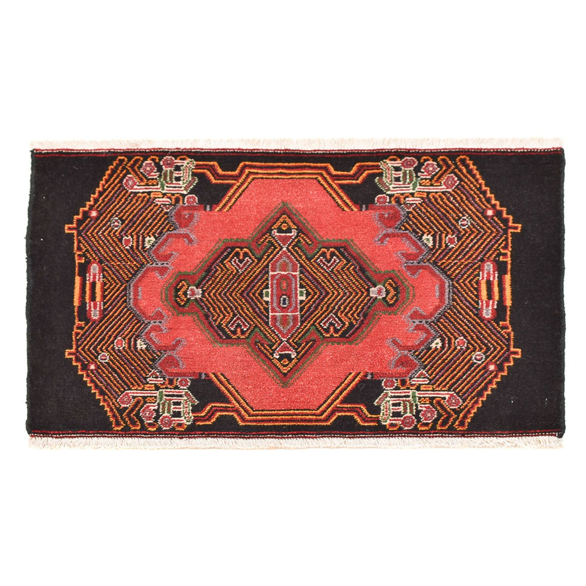 Alfombra persa - Nómada - 70 x 47 cm - rojo