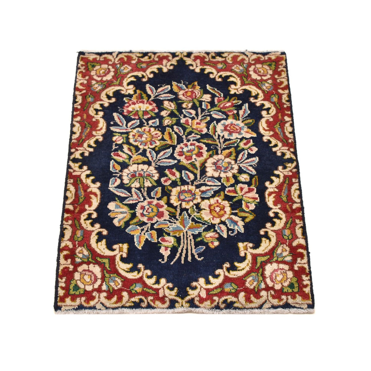 Alfombra persa - Nómada - 69 x 50 cm - multicolor