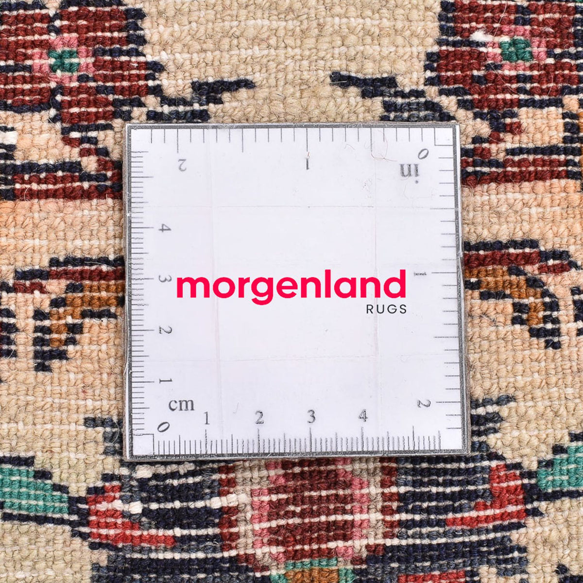 Alfombra persa - Nómada - 93 x 71 cm - multicolor