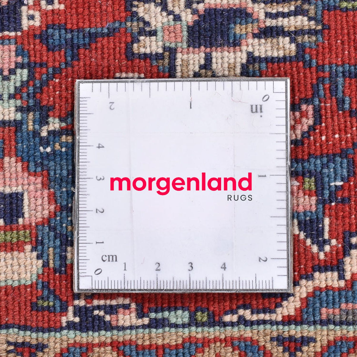 Alfombra persa - Nómada cuadrado  - 67 x 67 cm - rojo