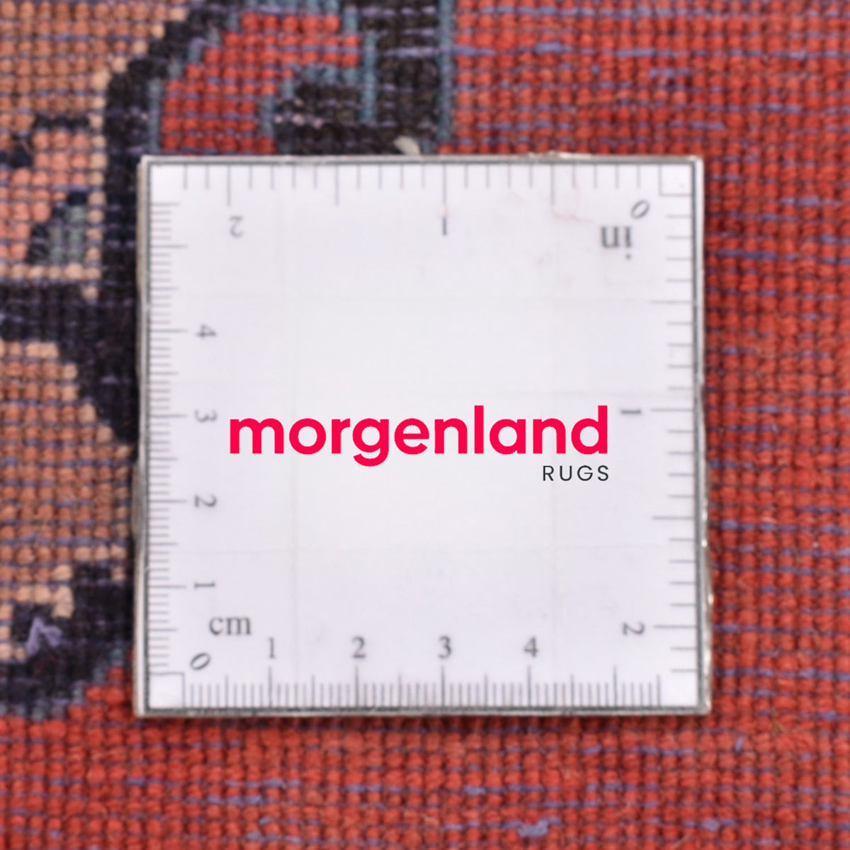 Alfombra persa - Nómada - 50 x 49 cm - rojo