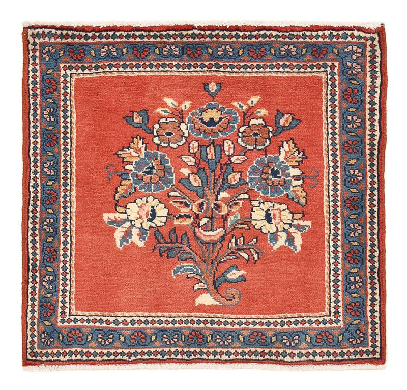 Alfombra persa - Nómada - 54 x 54 cm - rojo
