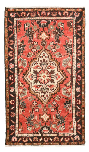 Alfombra persa - Nómada - 102 x 61 cm - rojo