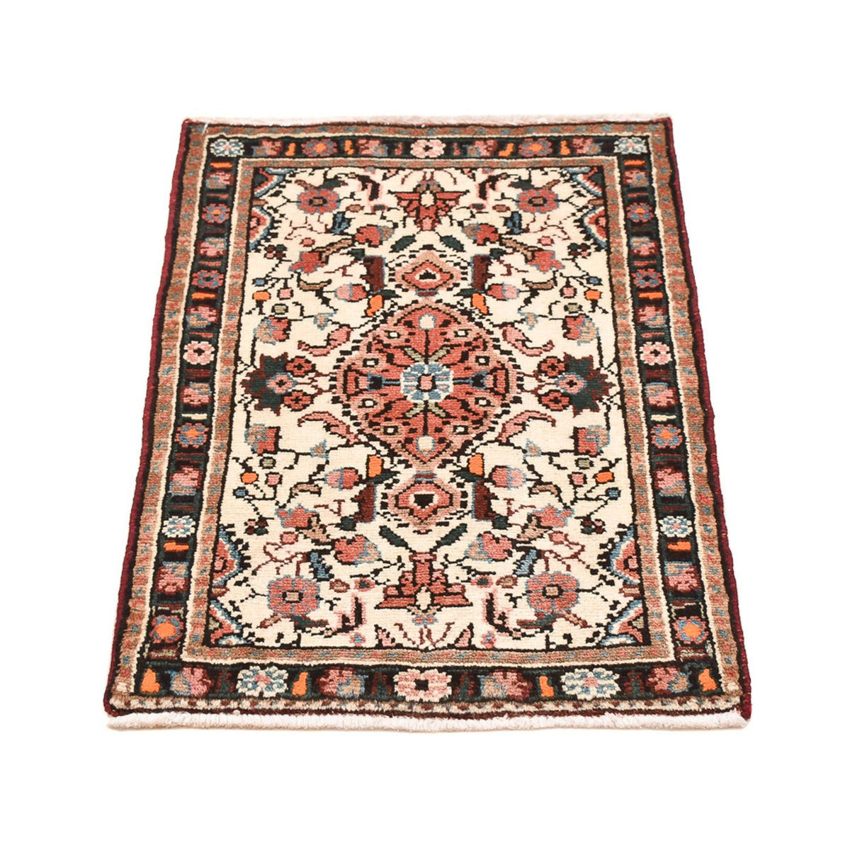 Alfombra persa - Nómada - 75 x 53 cm - multicolor