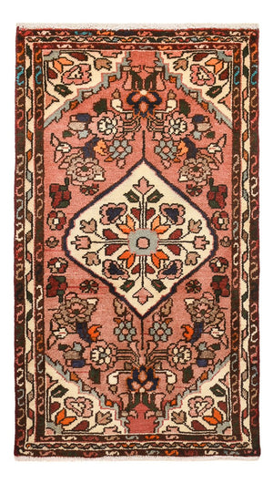 Alfombra persa - Nómada - 105 x 59 cm - rojo claro