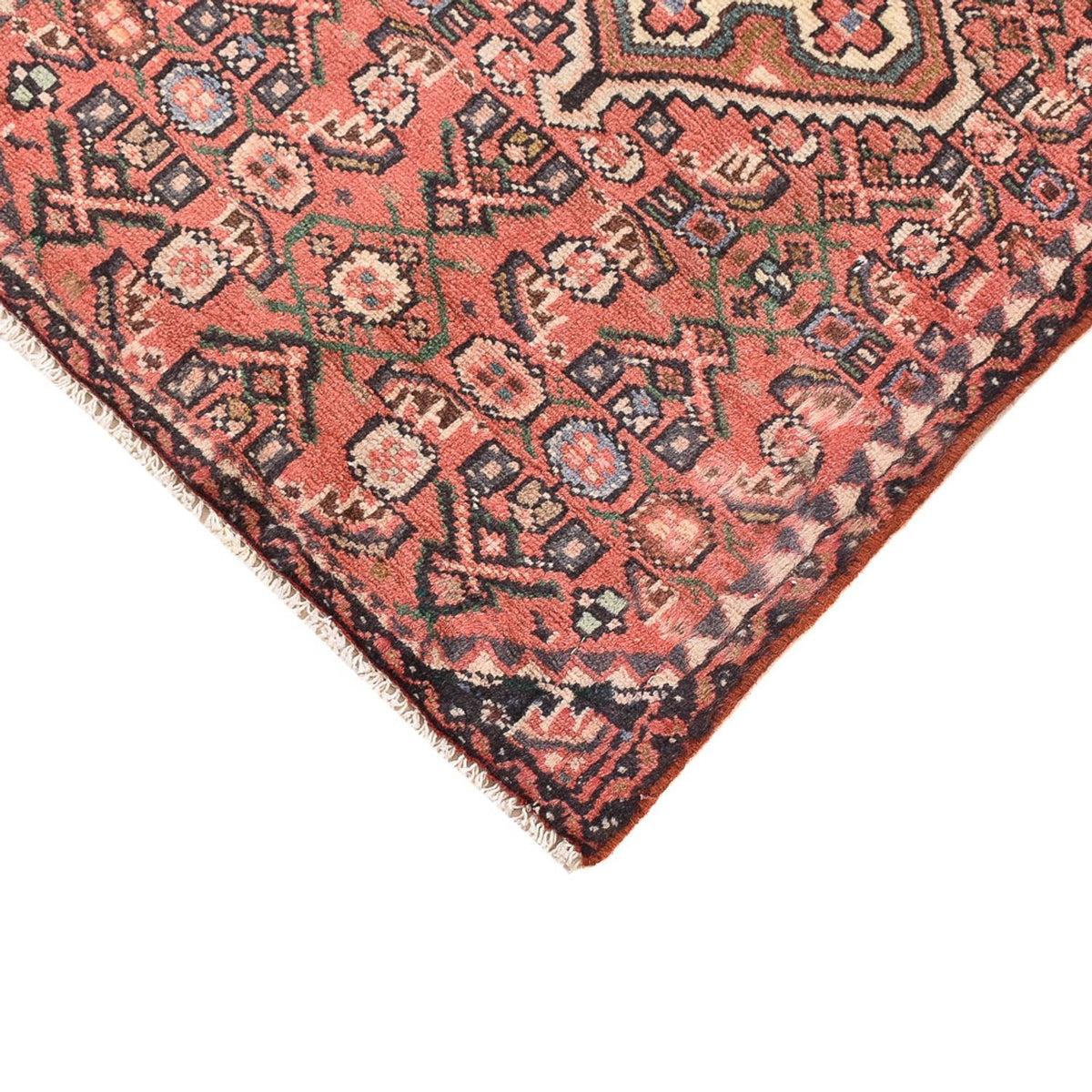 Alfombra persa - Nómada - 75 x 49 cm - rojo claro