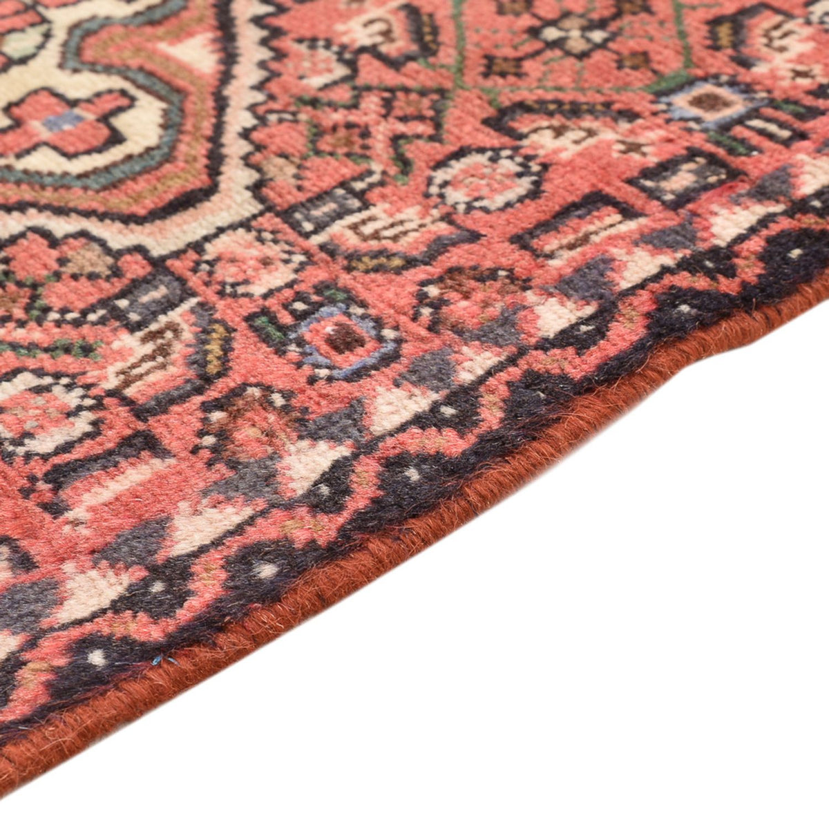 Alfombra persa - Nómada - 75 x 49 cm - rojo claro