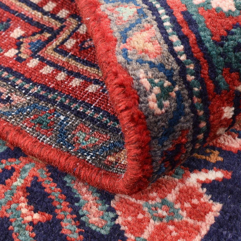 Alfombra persa - Nómada - 100 x 66 cm - rosa