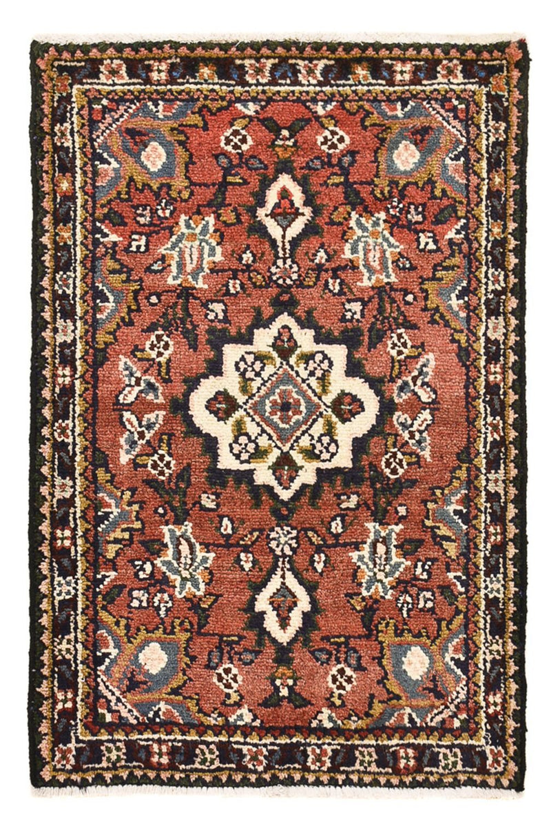Alfombra persa - Nómada - 85 x 58 cm - rojo claro