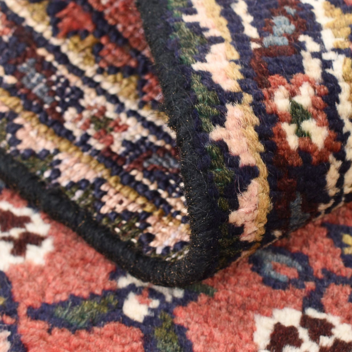 Alfombra persa - Nómada - 85 x 58 cm - rojo claro