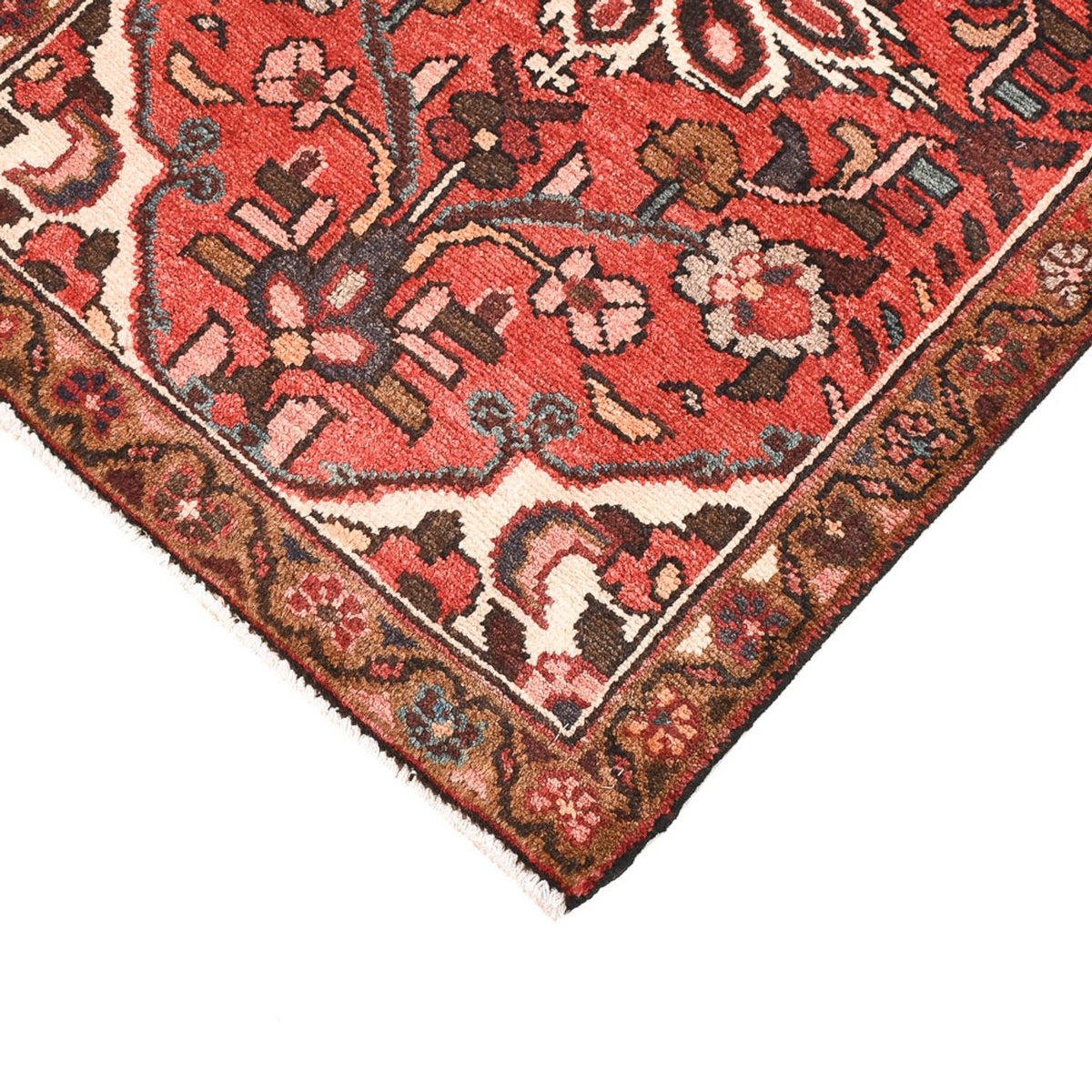 Alfombra persa - Nómada - 89 x 59 cm - rojo