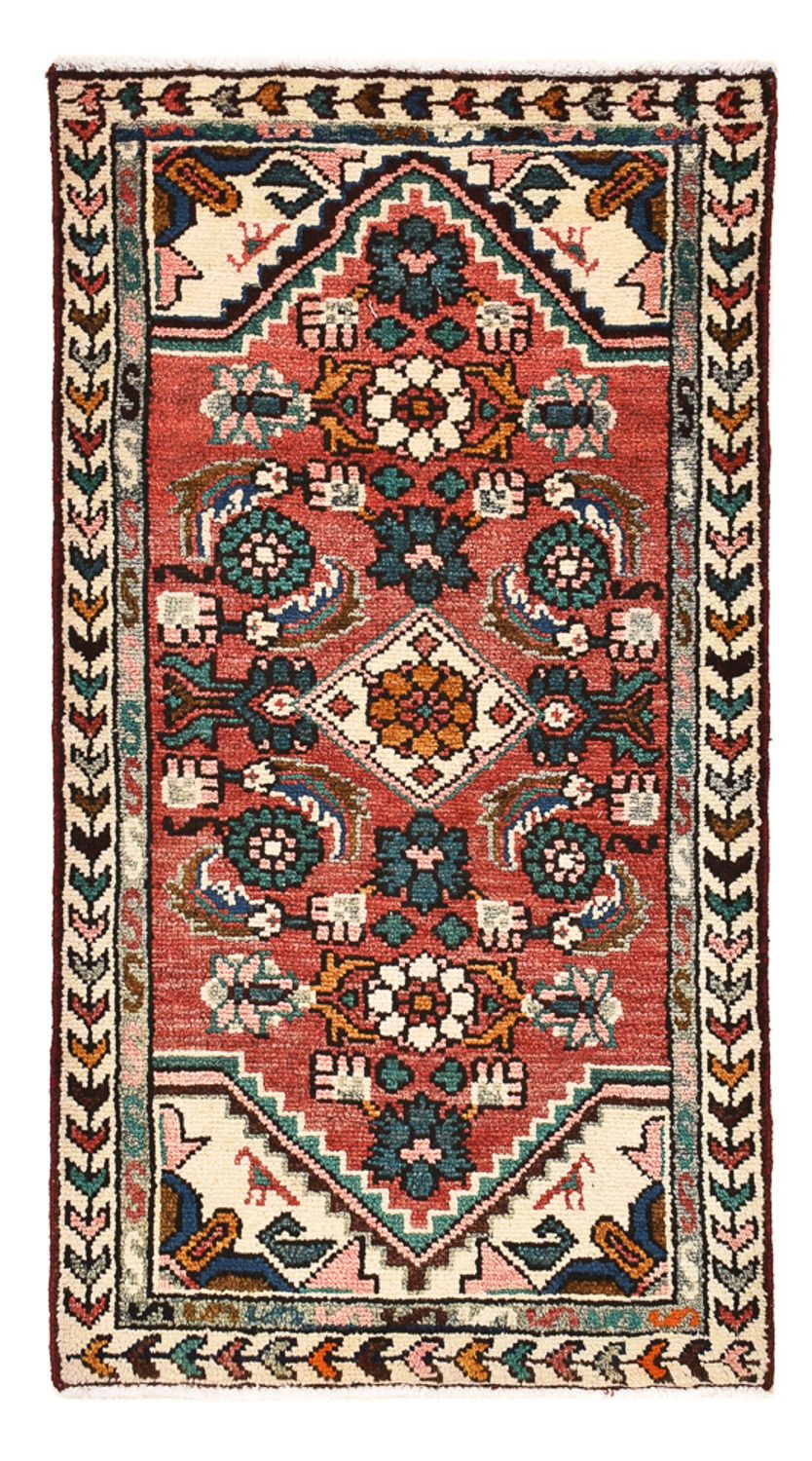 Alfombra persa - Nómada - 105 x 59 cm - rojo