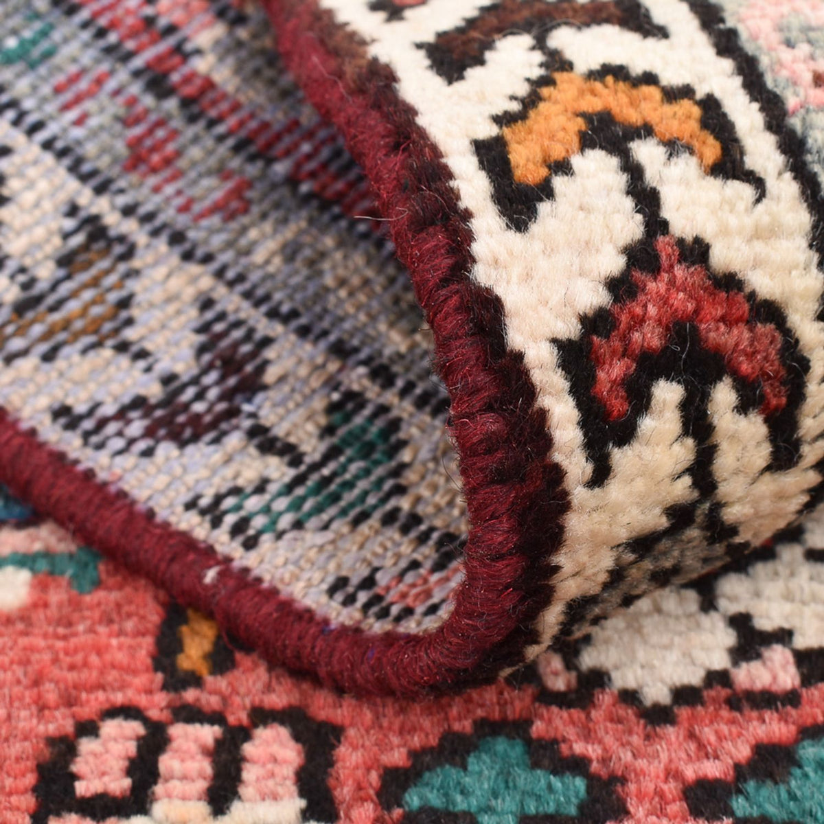 Alfombra persa - Nómada - 105 x 59 cm - rojo