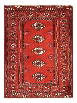 Alfombra Turkaman - 115 x 87 cm - rojo