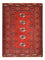Alfombra Turkaman - 115 x 87 cm - rojo