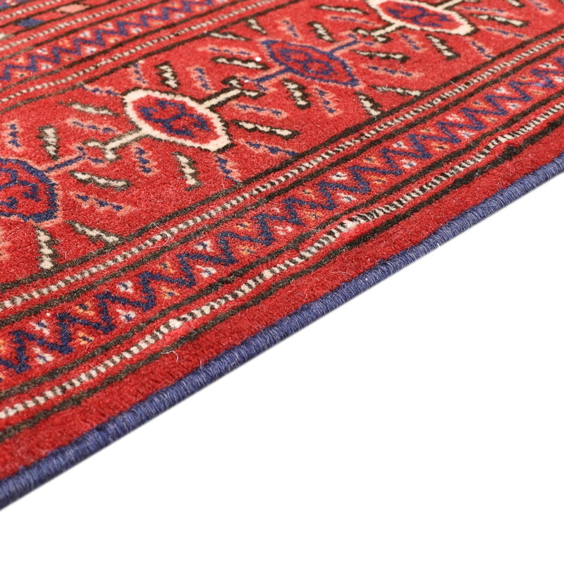 Alfombra Turkaman - 115 x 87 cm - rojo