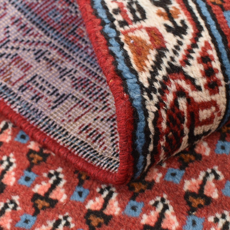 Alfombra persa - Mir - 123 x 63 cm - óxido