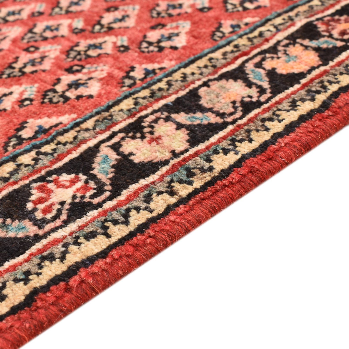 Alfombra persa - Mir - 128 x 60 cm - rojo