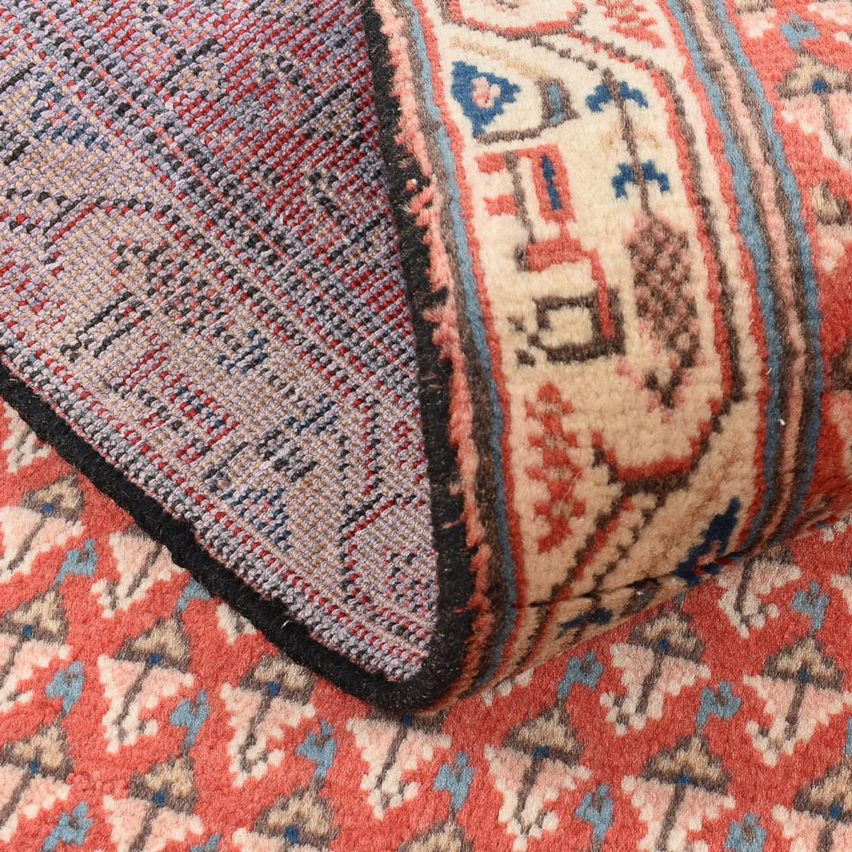 Alfombra persa - Mir - 121 x 62 cm - óxido