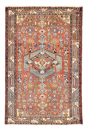 Alfombra persa - Nómada - 110 x 74 cm - multicolor