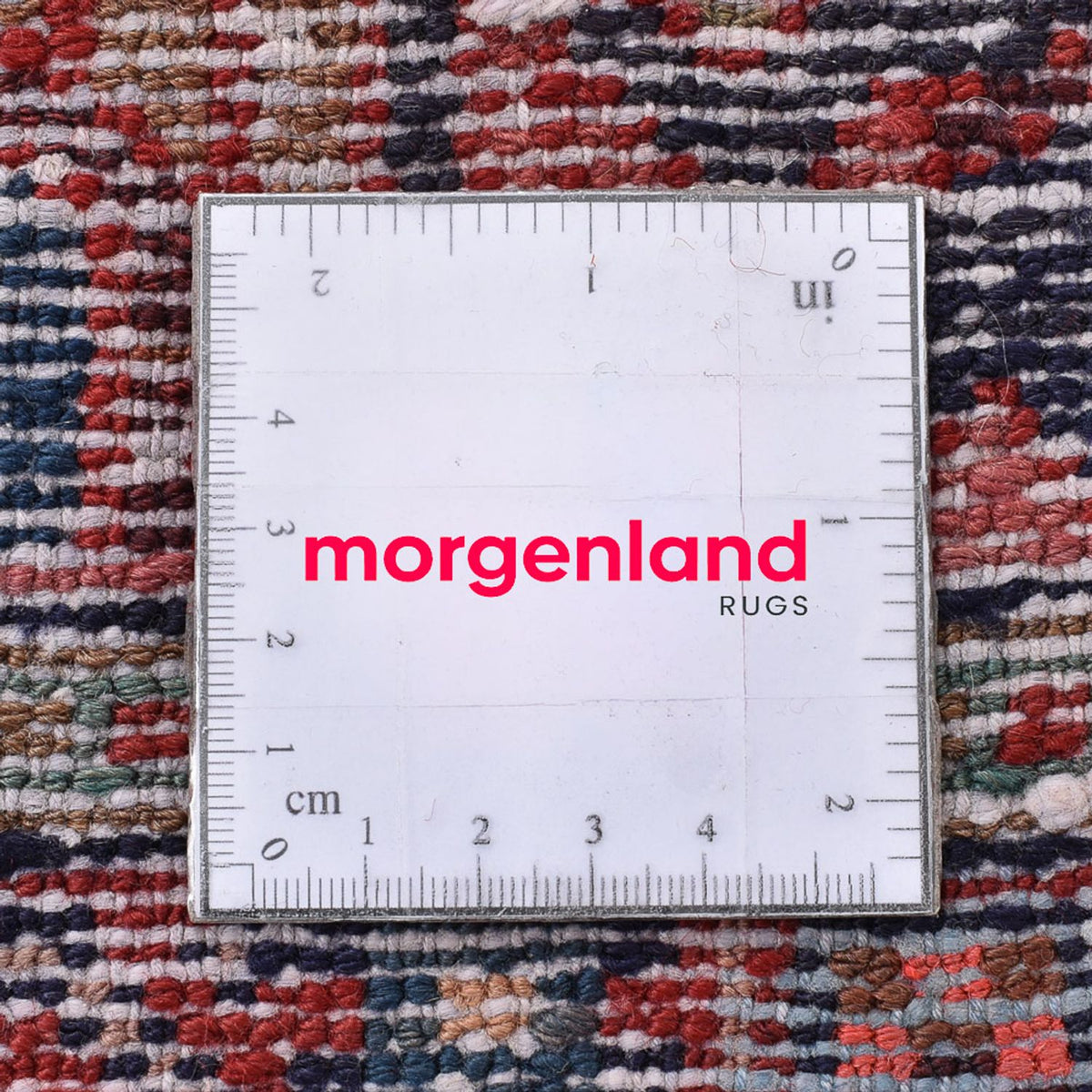 Alfombra persa - Nómada - 128 x 81 cm - rojo claro