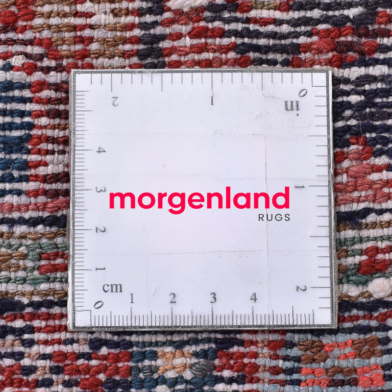 Alfombra persa - Nómada - 128 x 81 cm - rojo claro