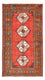 Alfombra persa - Bidjar - 113 x 64 cm - rojo