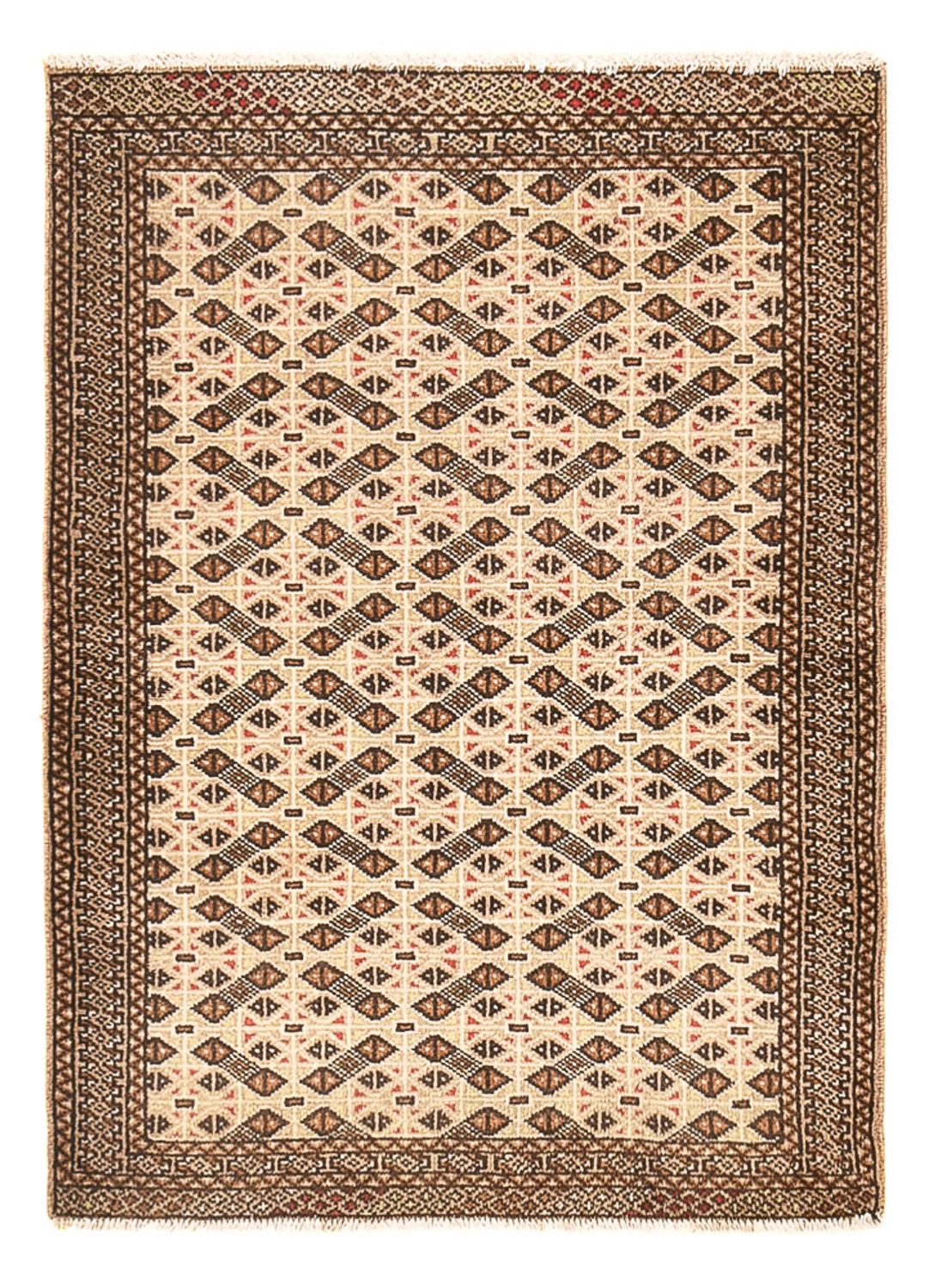 Alfombra Turkaman - 117 x 84 cm - arena