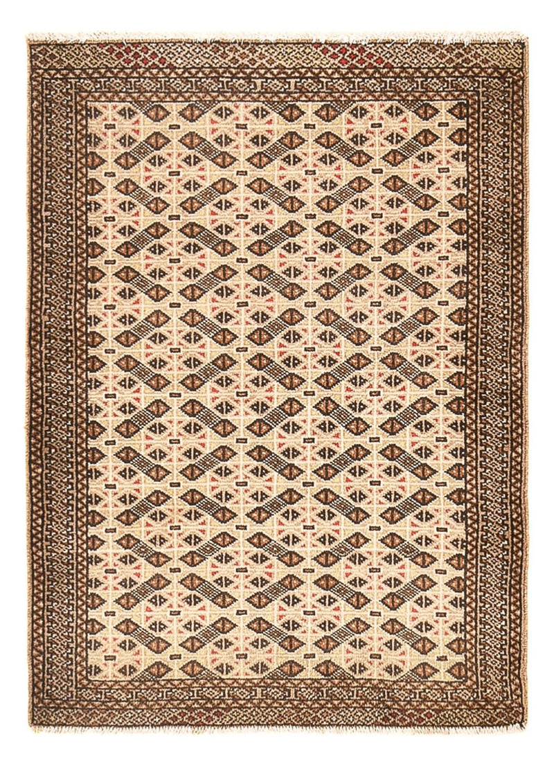 Alfombra Turkaman - 117 x 84 cm - arena