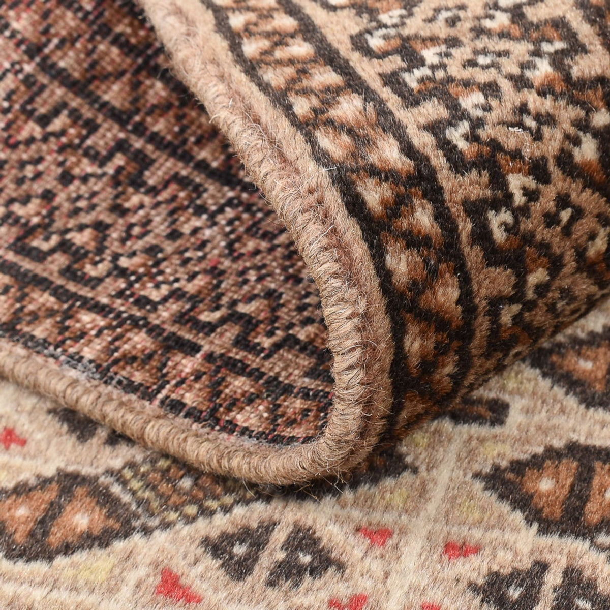 Alfombra Turkaman - 117 x 84 cm - arena