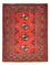 Alfombra Turkaman - 109 x 88 cm - rojo