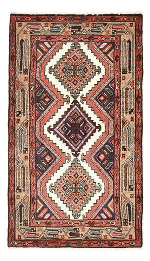 Alfombra persa - Nómada - 130 x 74 cm - multicolor