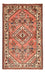 Alfombra persa - Nómada - 121 x 76 cm - rojo claro