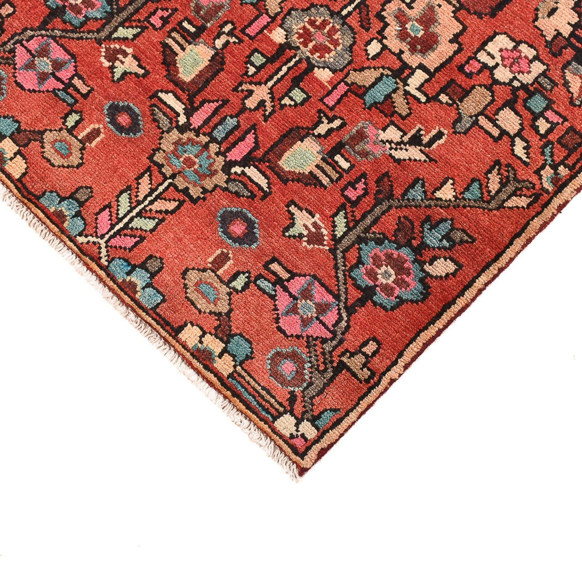 Alfombra de pasillo Alfombra persa - Nómada - 115 x 55 cm - rojo claro