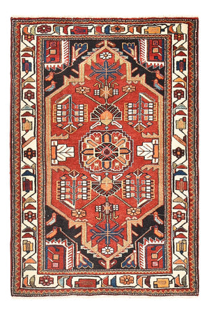 Alfombra persa - Nómada - 137 x 92 cm - rojo