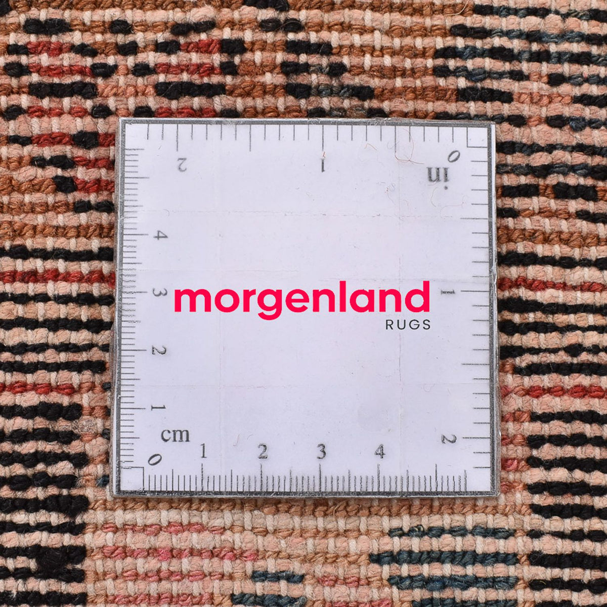 Alfombra persa - Nómada - 210 x 158 cm - rojo claro