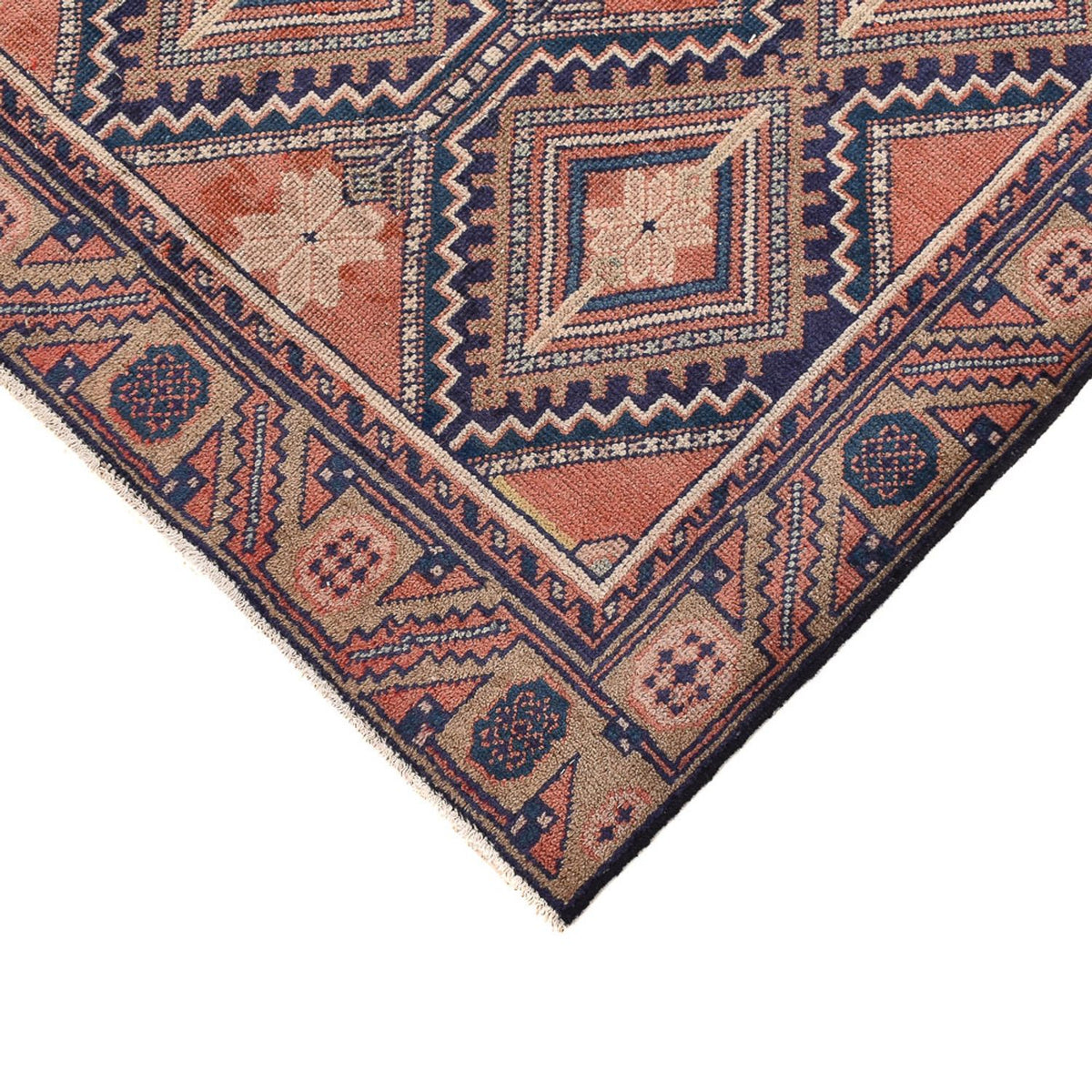 Alfombra persa - Nómada - 195 x 125 cm - multicolor