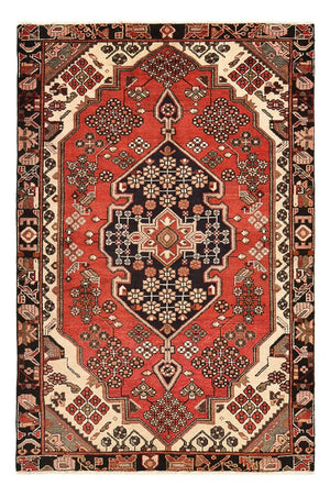 Alfombra persa - Nómada - 202 x 128 cm - rojo