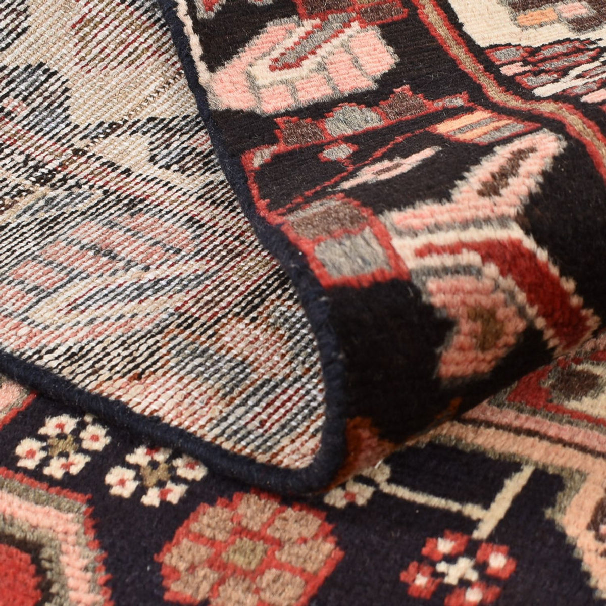 Alfombra persa - Nómada - 202 x 128 cm - rojo