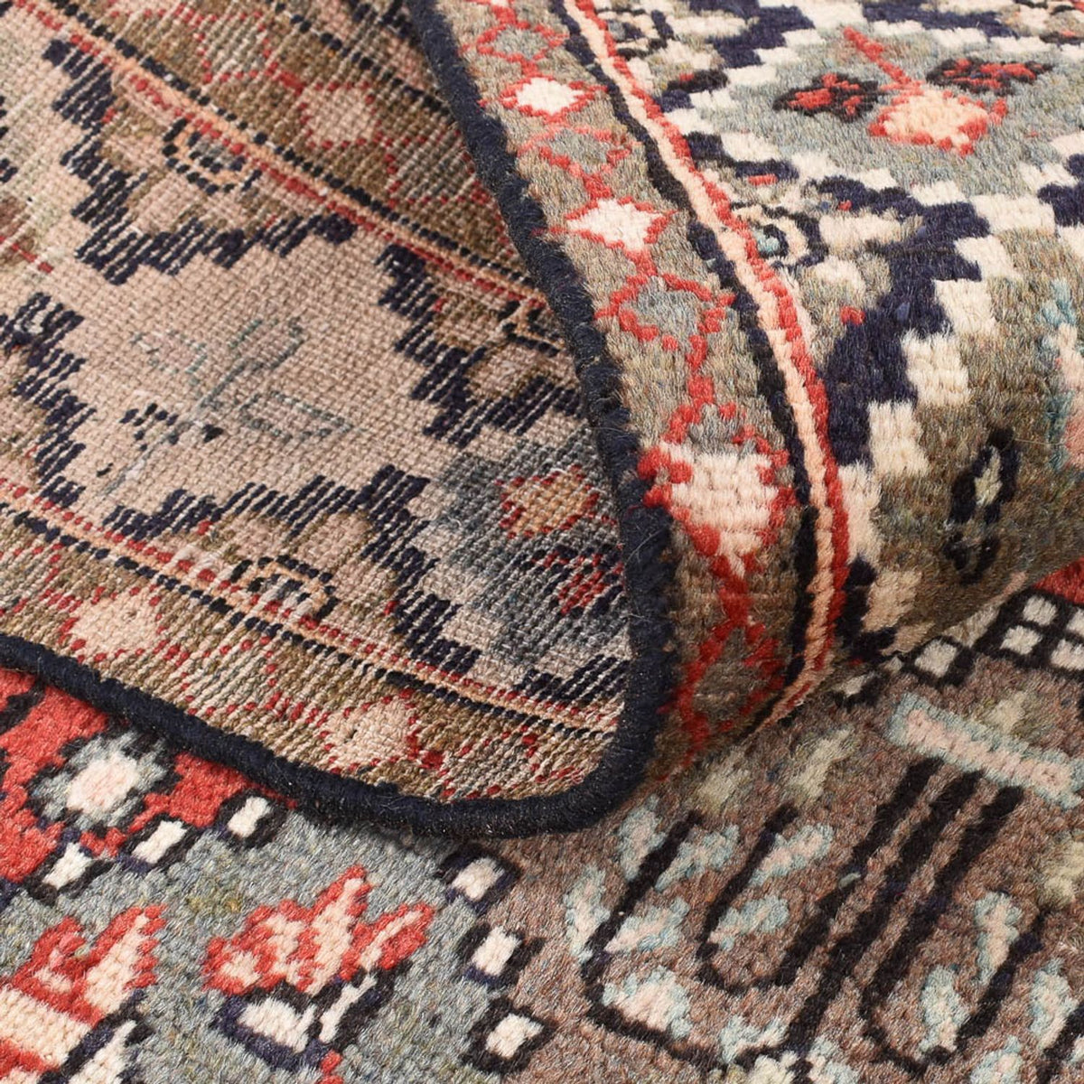 Alfombra persa - Nómada - 187 x 113 cm - multicolor