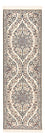 Alfombra de pasillo Alfombra Persa - Nain - Real - 230 x 70 cm - crema