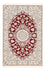 Alfombra Persa - Nain - Real - 195 x 127 cm - rojo